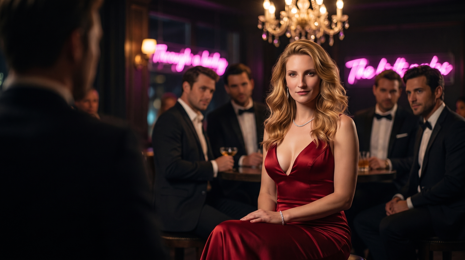 How to be charismatic — a woman who reorganizes a room by the radiation of inner conviction